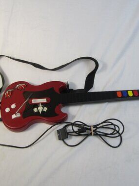 Guitar Hero RedOctane Wired Controller PSLGH - PS2 PlayStation 2 - Tested -Works